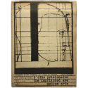 O olho prisioneiro. The imprisoned eye. Primeira ediçao original 16 formas em off/set - Artur Matuck