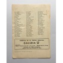 Festival de la Postal Creativa. Galería U, Montevideo, del 11 al 24 de octubre 1974