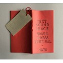 Text Sound Image - Small Press Festival - 1976
