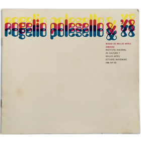 Rogelio Polesello. Museo de Bellas Artes, Caracas, octubre-noviembre 1968