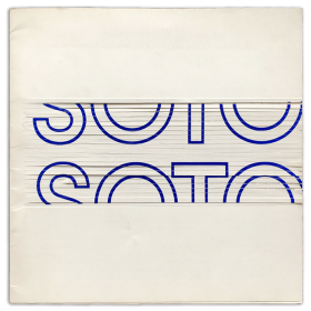 Soto. Galerie Denise René, Paris, Mai-Juin 1967