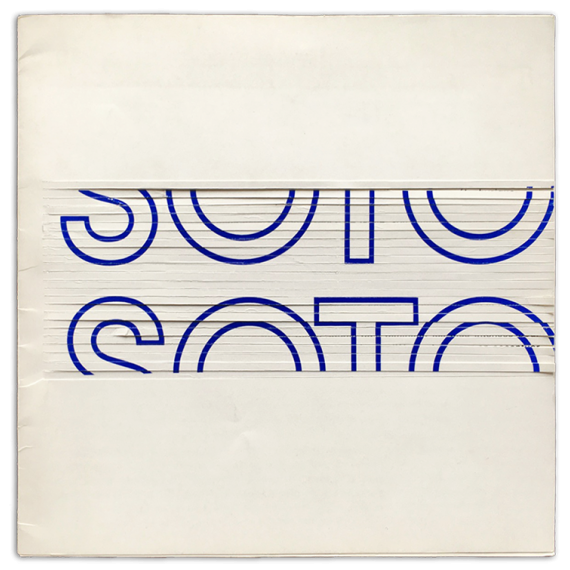 Soto. Galerie Denise René, Paris, Mai-Juin 1967