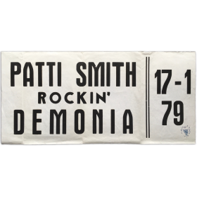 Patti Smith Rockin' Demonia 17-1-79  [Arte Postale! no. 2, November 1979: "Special Patty Smith project"]
