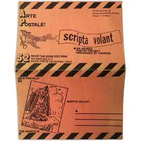 Arte Postale! 52 - Feb./March 85: Scripta Volant: An Air Mail Poetry Project organized by V. Baroni