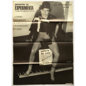Incontri di Experimenta "corpo, immagine, scrittura". Galleria dei Mille, Bergamo, 8-12 settembre 1975