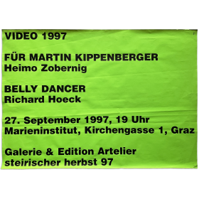 Heimo Zobernig - Video für Martin Kippenberger, 1997