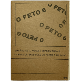 O Feto nº 6, julho de 1976: Sumário de Atividades Experimentais (contra os bandidoes do poema e da arte)