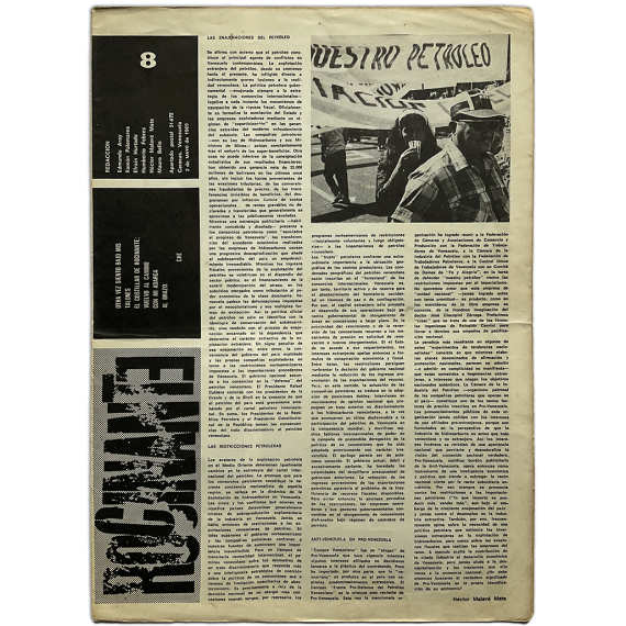 Rocinante 8, 2 de Mayo de 1969