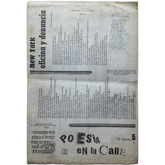 Poesía en la Calle 5 - III Época