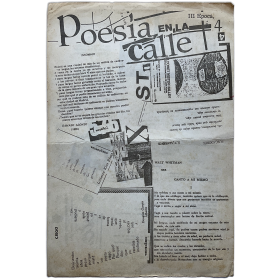 Poesía en la Calle 4 - III Época