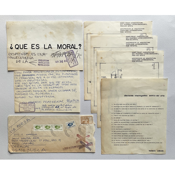Conjunto documental Horacio Zabala (1975)