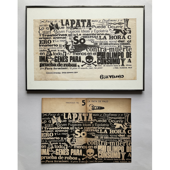 "La Pata de Palo". Fascículo No. 5. Noviembre, 1971