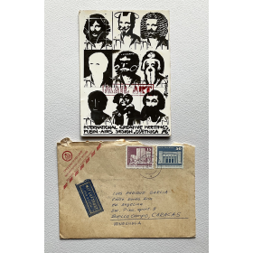 Postcard Henryk Bzdok - International Creative Meetings plein-air aession "Osetnica '76"