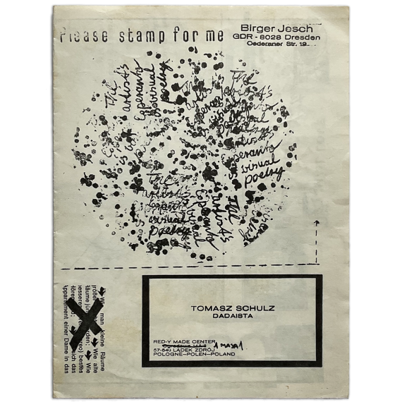Birger Jesch - "Please stamp for me" (1983)