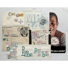 "Um poema de Unhandeijara Lisboa" - Mail art (1975-79)