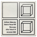 Anthony Dubovsky. Galeria Foksal PSP, Warszawa, Wrzesien 1969