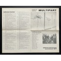 Tadeusz Kantor - Multipart. Galeria Foksal, Warszawa, 1971
