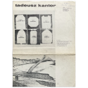 Tadeusz Kantor - ["Emballages", "Impossible Monuments"]. Galeria Foksal PSP, Warszawa, 1971