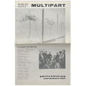 Tadeusz Kantor - Multipart. Galeria Foksal, Warszawa, 1971