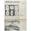 Tadeusz Kantor - ["Emballages", "Impossible Monuments"]. Galeria Foksal PSP, Warszawa, 1971