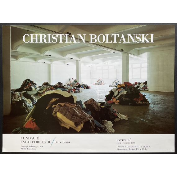 Christian Boltanski - ["Faits-divers"]. Fundació Espai Poblenou, Barcelona, maig-setembre 1994