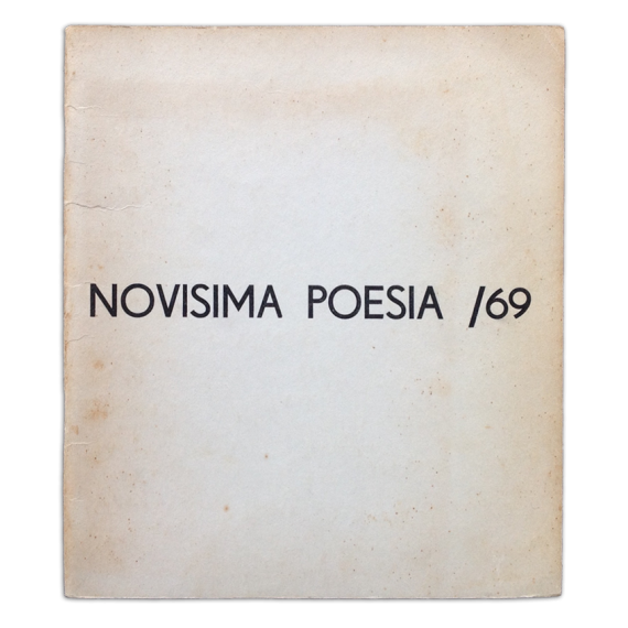 Novísima poesía / 69. Museo Provincial de Bellas Artes, La Plata, abril de 1969