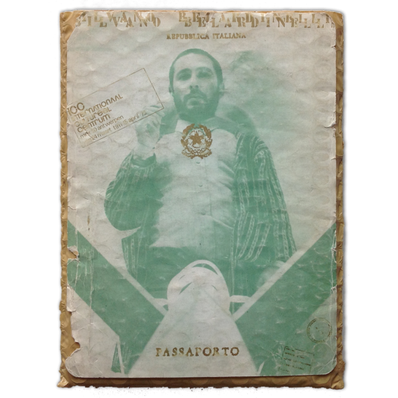 Silvano Belardinelli: passaporto. CC-Internationaal Cultureel Centrum, Antwerpen, maart-april 1973