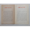 Oracle sobre Antoni Tàpies. [Barcelona], Dau al Set, novembre del 1950