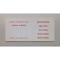 5 artistas en arte de sistemas. Galería Van Riel, noviembre 1972