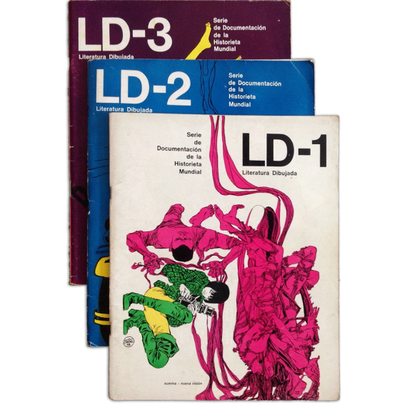 LD-1, 2, 3 Literatura Dibujada. Serie de Documentación de la Historieta Mundial