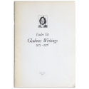 Gladness Writings 1973-1976
