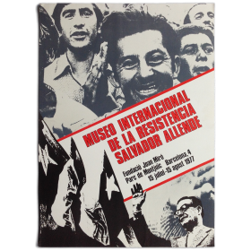 Museo Internacional de la Resistencia Salvador Allende. Fundació Joan Miró, Barcelona, 15 juliol - 15 agost 1977