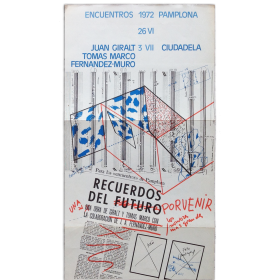 Juan Giralt, Tomás Marco, Fernández-Muro. Encuentros Pamplona, Ciudadela, 26 VI - 3 VII, 1972