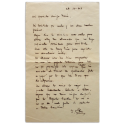 Carta manuscrita - Grete Stern