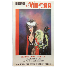 Expo El Víbora - Perpetuum Mobile. Sala Provincia, del 7 al 16 de septiembre 1984
