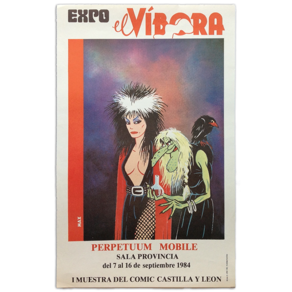 Expo El Víbora - Perpetuum Mobile. Sala Provincia, del 7 al 16 de septiembre 1984