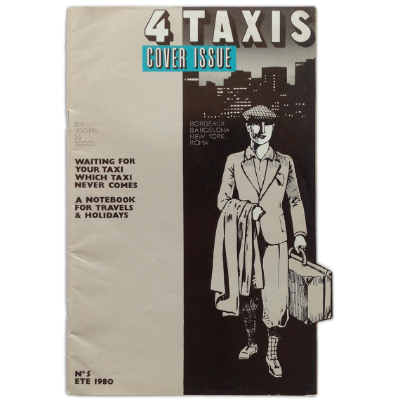 4 taxis. Cover Issue. Nº 5. Ete 1980