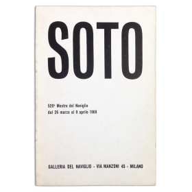Soto. Galleria del Naviglio, Milano, 26 marzo al 9 aprile 1969