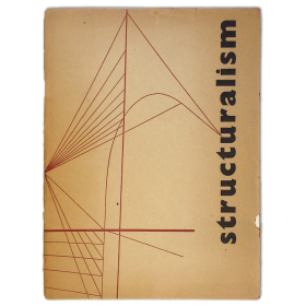 Structuralism. Catalogue of a first exhibition of Design and Structiles at Heal and Son