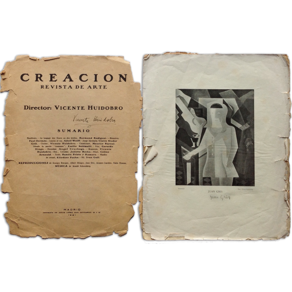 Creación. Revista Internacional de Arte. Número 1 - abril 1921