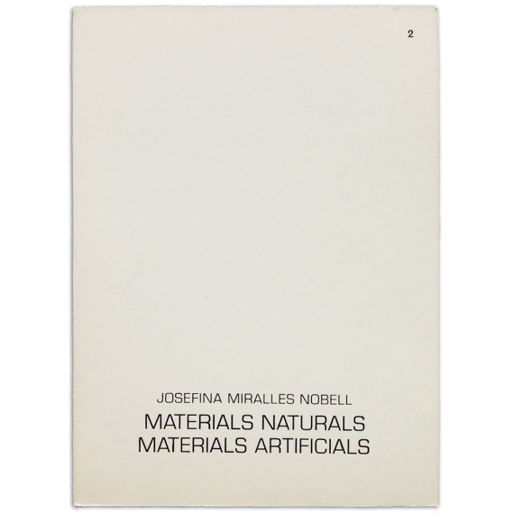 Materials naturals, materials artificials