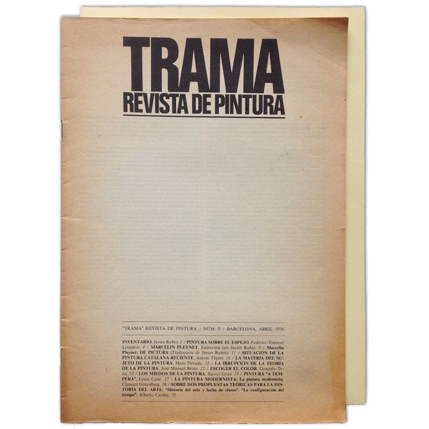 revista arte en España años 70 revistas de españolas años 70