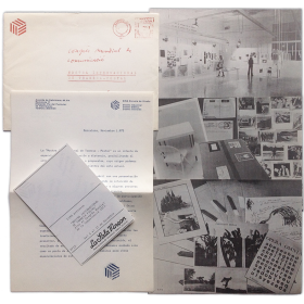 EINA presenta "Mostra Internacional de Tramesa Postal". La Sala Vinçon, Barcelona, 5 al 17 de Novembre de 1973
