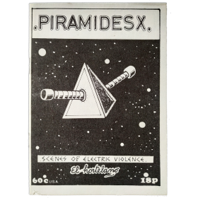 Piramidesx. Scenes of electric violence - Drawings by El Hortelano. Dic. 1976 - Nº 1