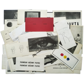 Conjunto invitaciones Galeria Akumulatory 2 (1972-1981)