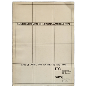 Kunstsystemen in Latijns-Amerika 1974, van 25 april tot en met 19 mei 1974