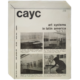 Art Systems in Latin America. Palais des Beaux Arts, Brussels, June 1974