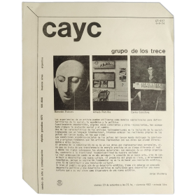 Grupo de los Trece. CAyC, Buenos Aires, 20 de setiembre de 1974