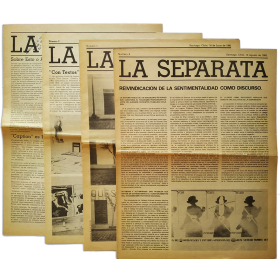 La Separata. Santiago, Chile, Nos. 1 al 4, 16 de abril de 1981 a 13 de agosto de 1982