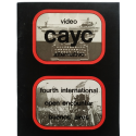 Video alternativo - Fourth International Open Encounter on Video. CAyC, Buenos Aires, October-November 1975